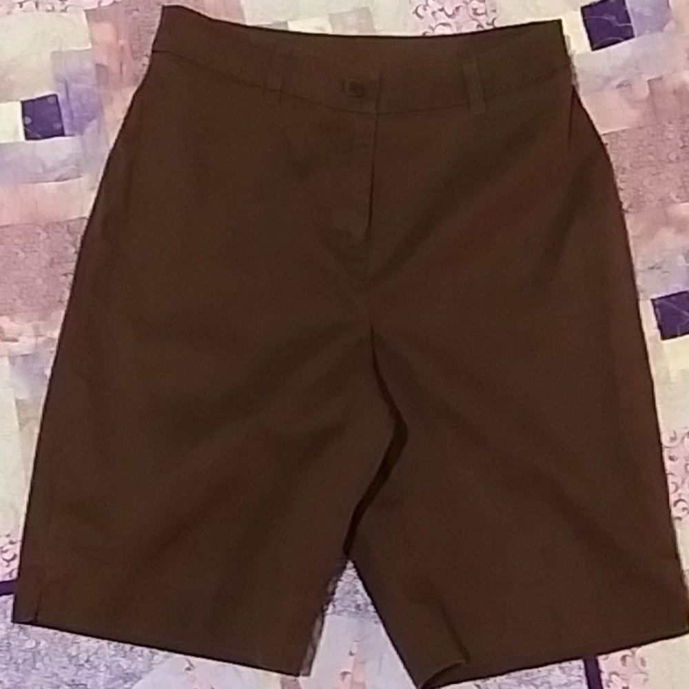 Jones New York Brown Trouser Shorts